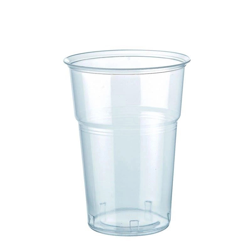 BIBO SET DA 50 BICCHIERI IN PLASTICA TRASPARENTE DA 250 CC