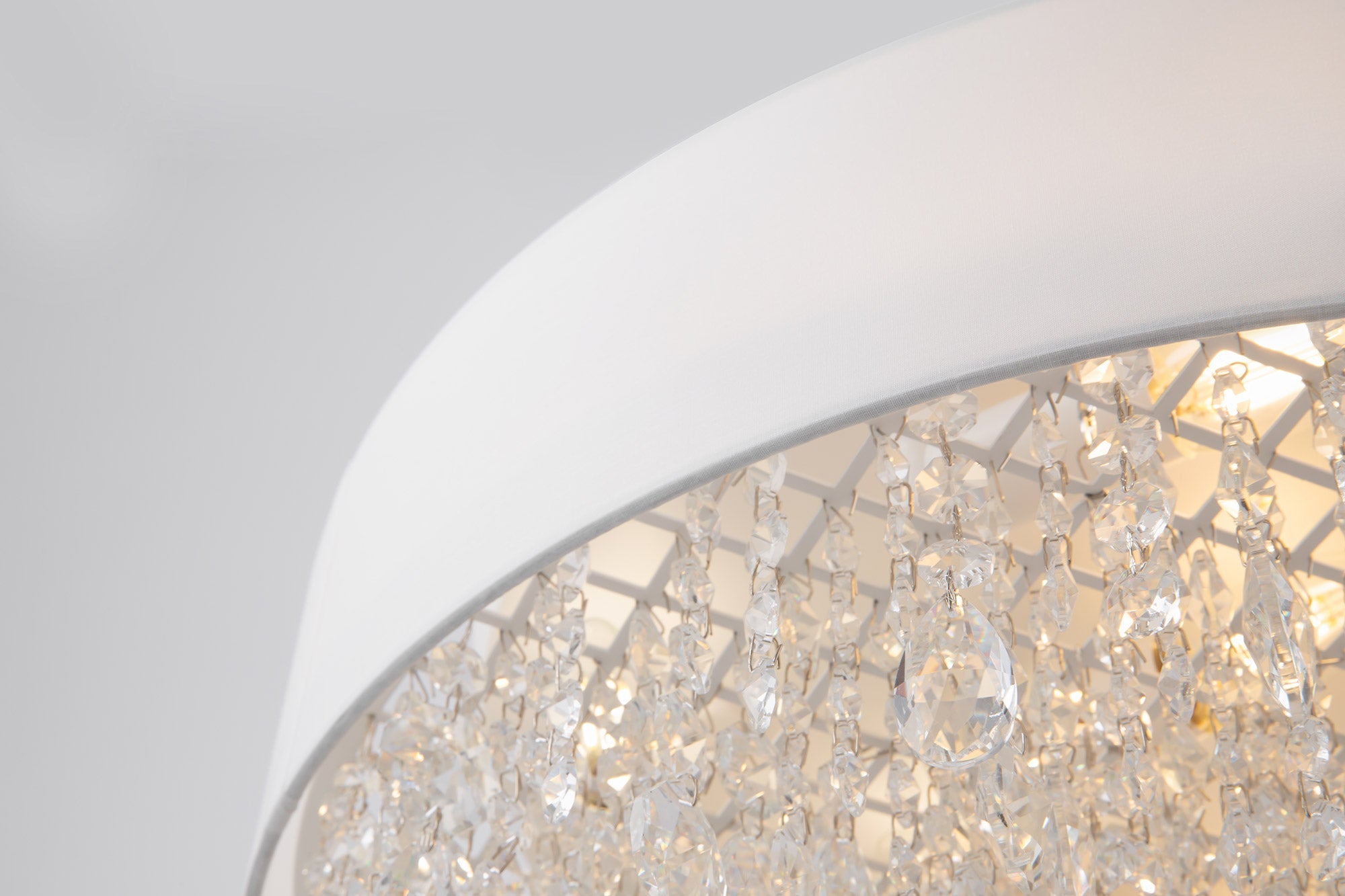 Plafoniera Modern in Metallo Manfred Bianco