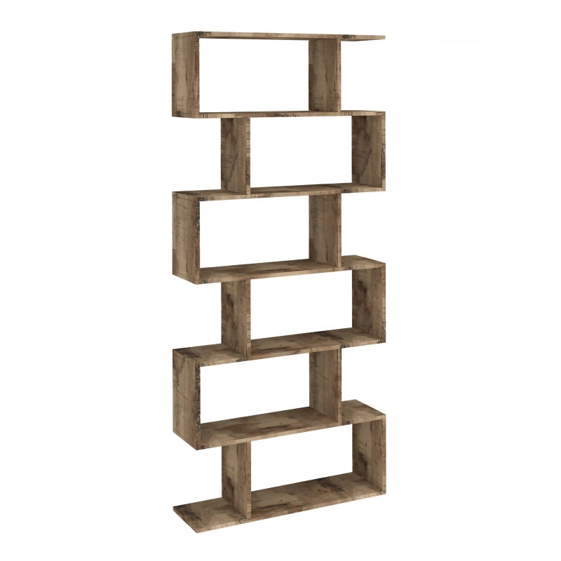 Libreria Calli – 84x192x24 – Acero Pereira