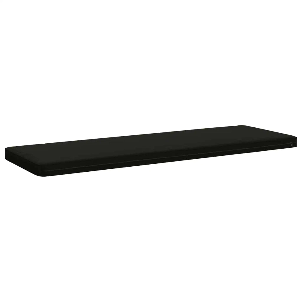Cuscini per Panchina a 2 Pezzi VUGHT 2 pz 100% Poliestere Nero 952069