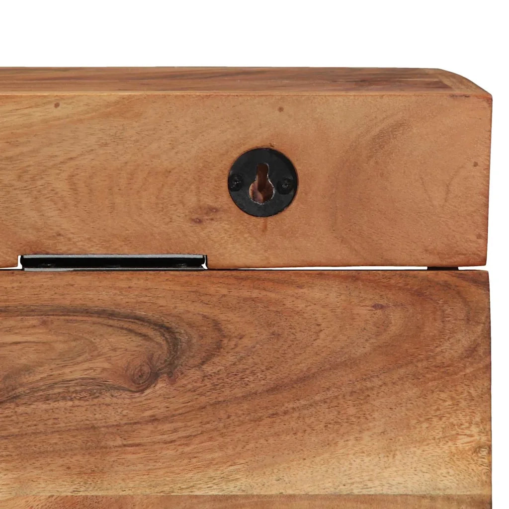 Appendiabiti Marrone 73 x 19 x 23 cm Legno massello di acacia 4102746