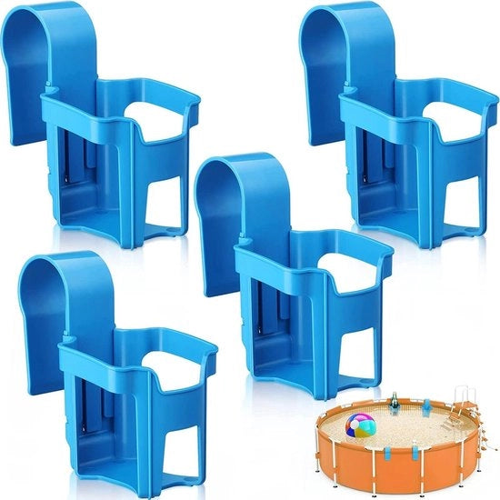 4 Set di contenitori per bere in piscina - Accessori per piscine
