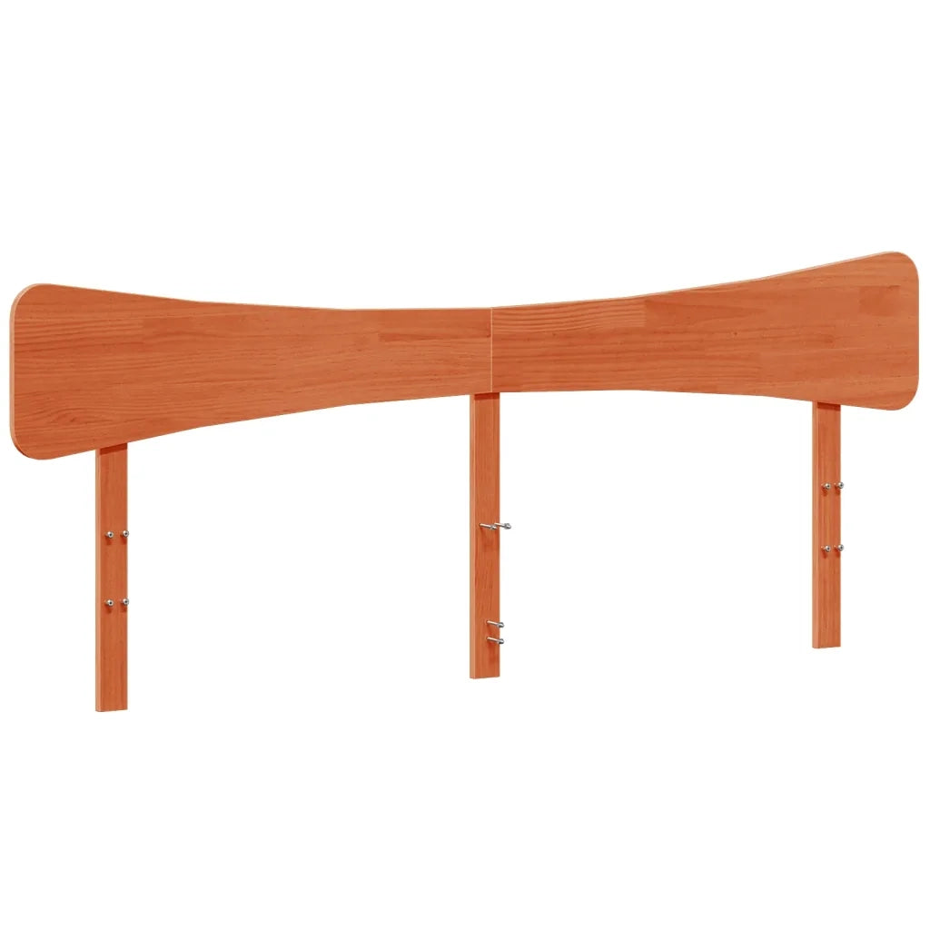 Giroletto senza Materasso Marrone Cera 180x200 cm Legno di Pino 3328225