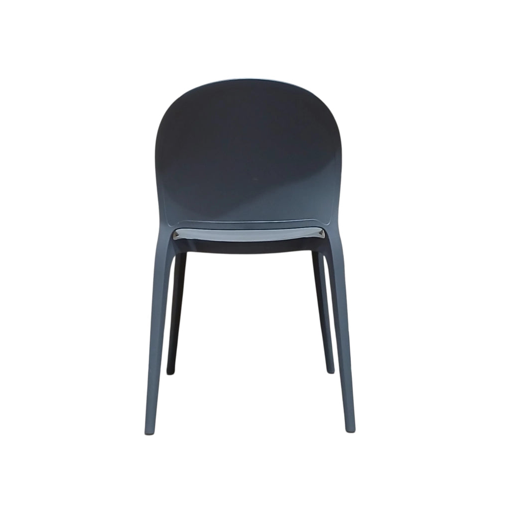 SEDIA INES 54X48XH81CM BLU.
