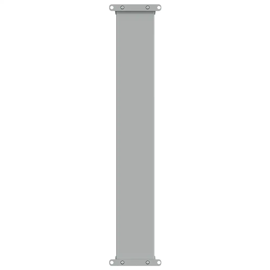 Tenda Laterale Retrattile per Patio 80x300 cm Marrone 48361