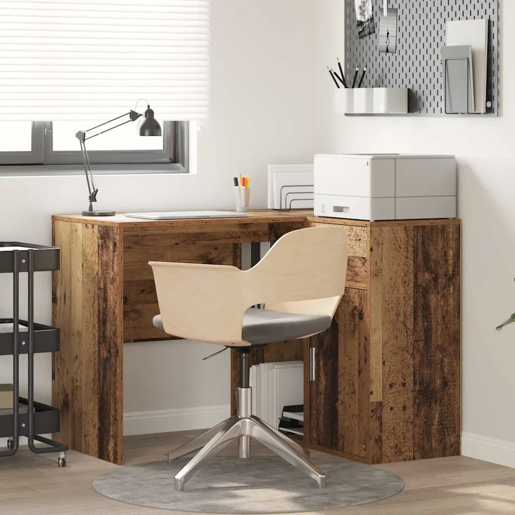 Scrivania ad angolo con cassetto Legno vecchio 102 x 88 x 75 cm 3337279