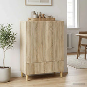 Credenza Rovere Sonoma 66 x 34,5 x 95 cm Legno ingegnerizzato 894667