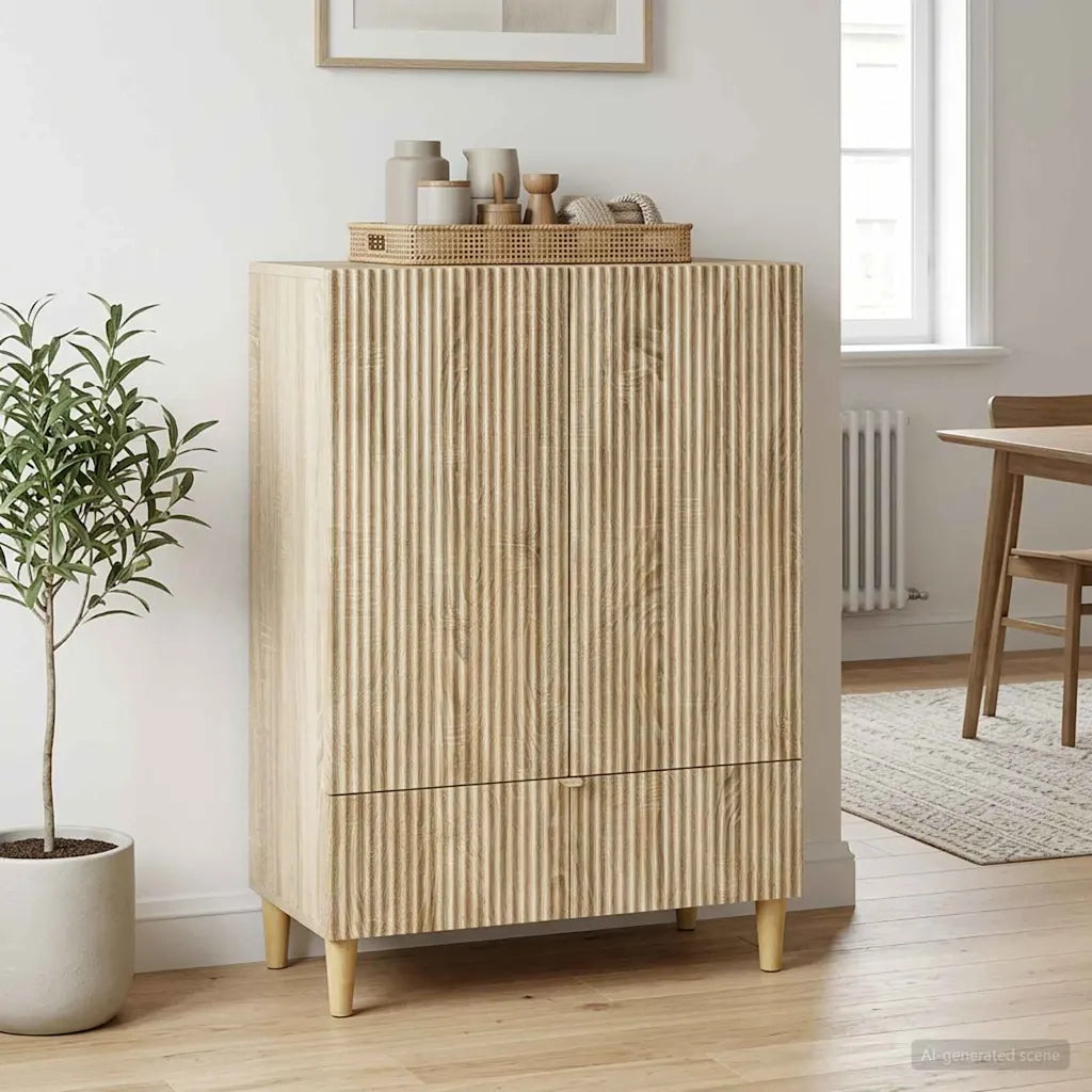 Credenza Rovere Sonoma 66 x 34,5 x 95 cm Legno ingegnerizzato 894667