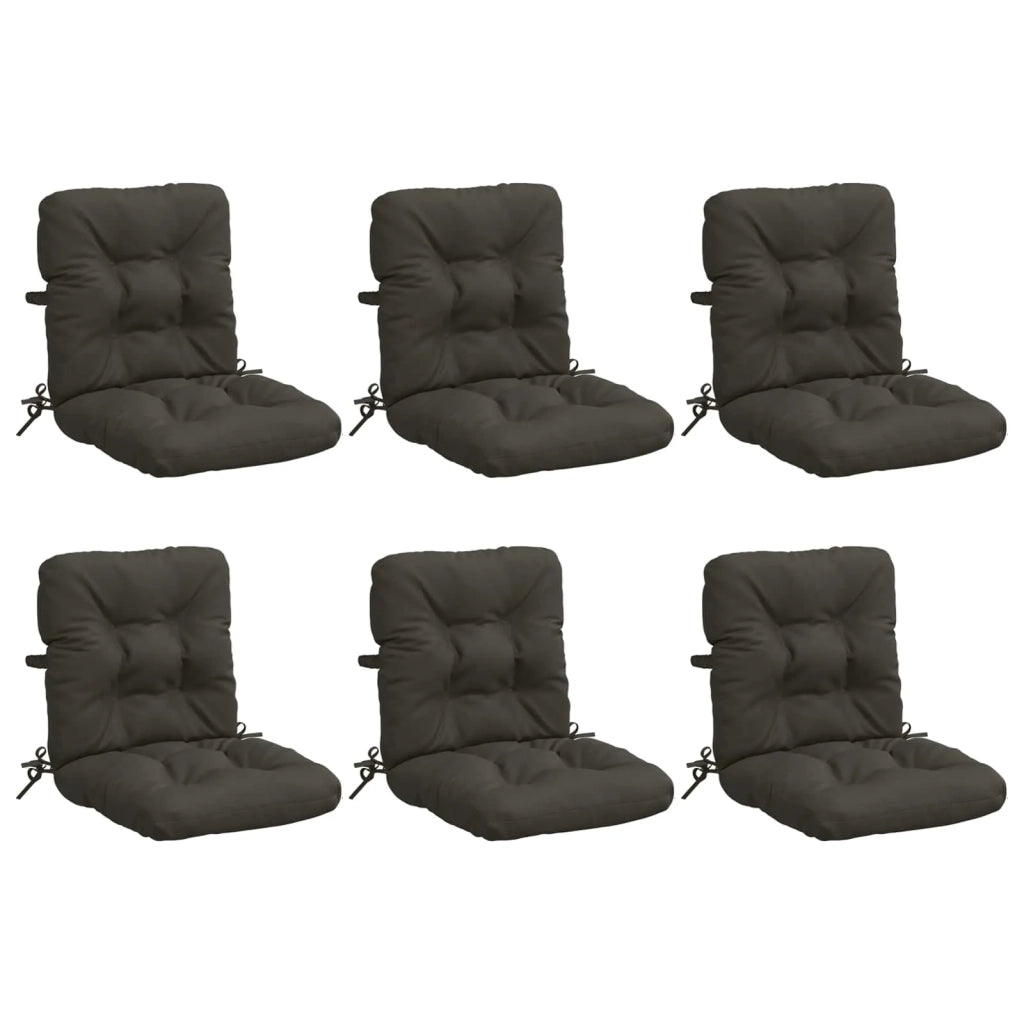 Cuscini per Sedia Alta in 6 Pezzi VIANEN 6 pcs 100% Poliestere 953811