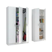 Melegari, Armadio Multiuso Grande Modulabile, 168x180h cm Bianco