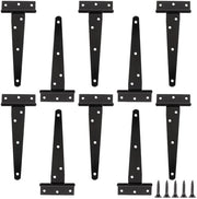 Set di cardini per porte in acciaio inossidabile - 6 pollici - con 10 elementi - robusti - per porte di garage - set di cardini per porte.