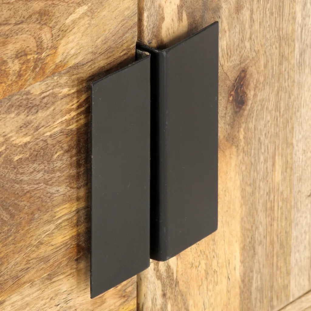 Mobile Porta TV 140x30x50 cm in Legno Massello di Mango 285863
