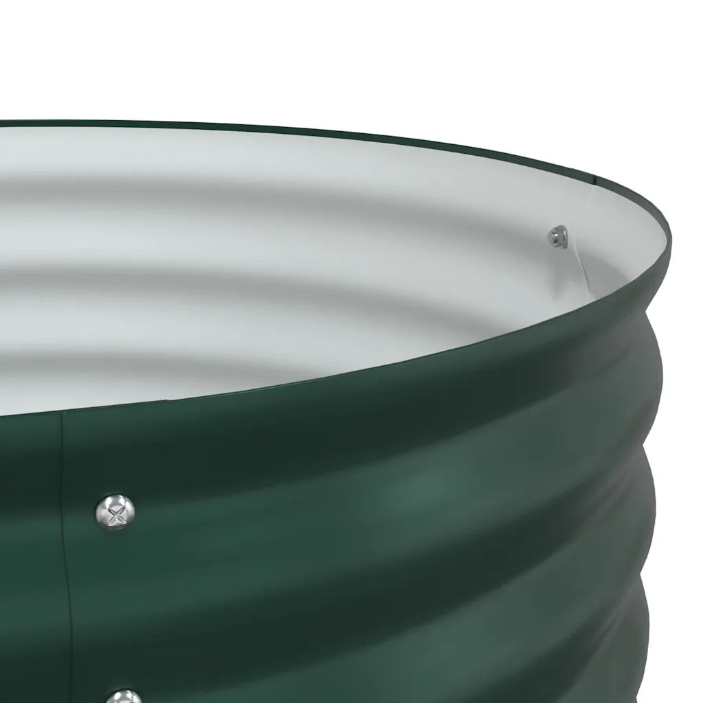 Letto Rialzato Verde 240 x 80 x 81 cm Acciaio 42008124