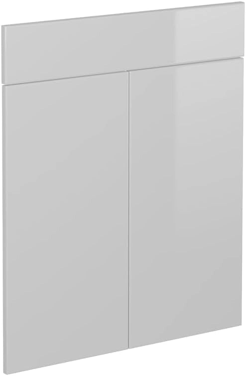 Frontale cucina R-Line, Bianco lucido, 59.2 x 70.8 cm frontale del mobile per mobile base con cassetti