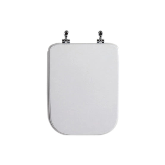 Sedile copri wc ceramica conca bianco