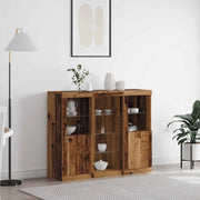 Credenza-Buffet-Armadio da cucina Legno vecchio 123 x 37 x 100 cm Legno multistrato