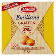 Barilla emiliane grattoni all'uovo 275 grammi