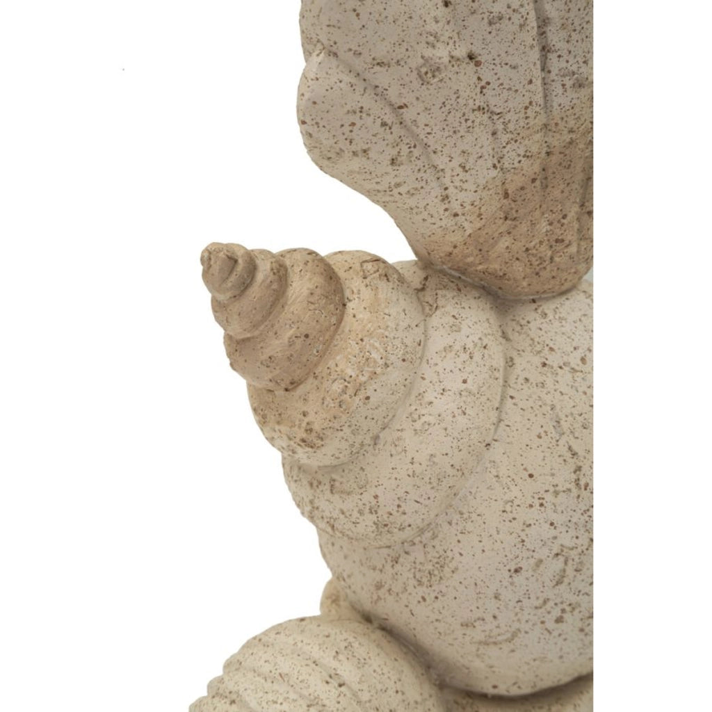 Scultura Mare, Beige, Poliresina, 17,2x10x30,2 cm