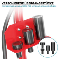 Cric pneumatico a carrello da 22 t per camion e auto Martinetto Sollevatore