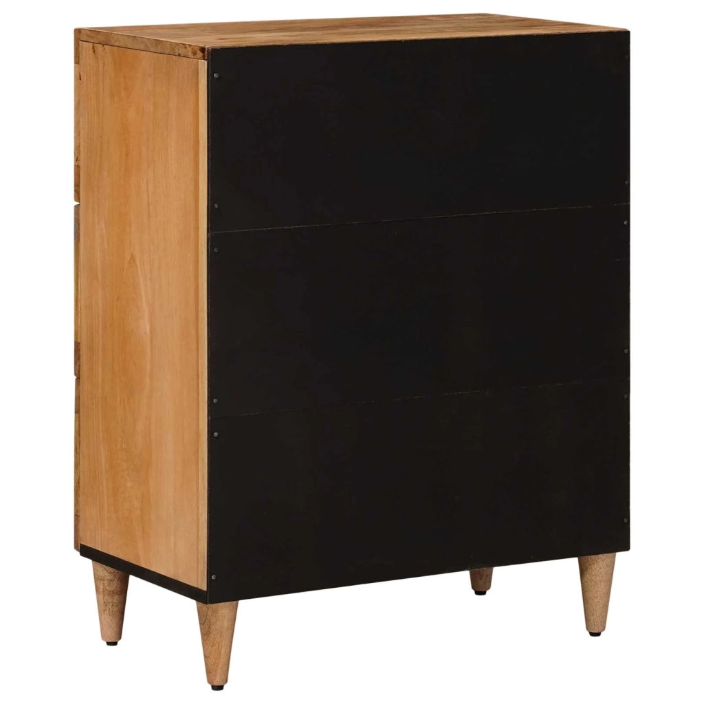 Credenza Naturale 60 x 33 x 75 cm Legno di mango massello 4018263