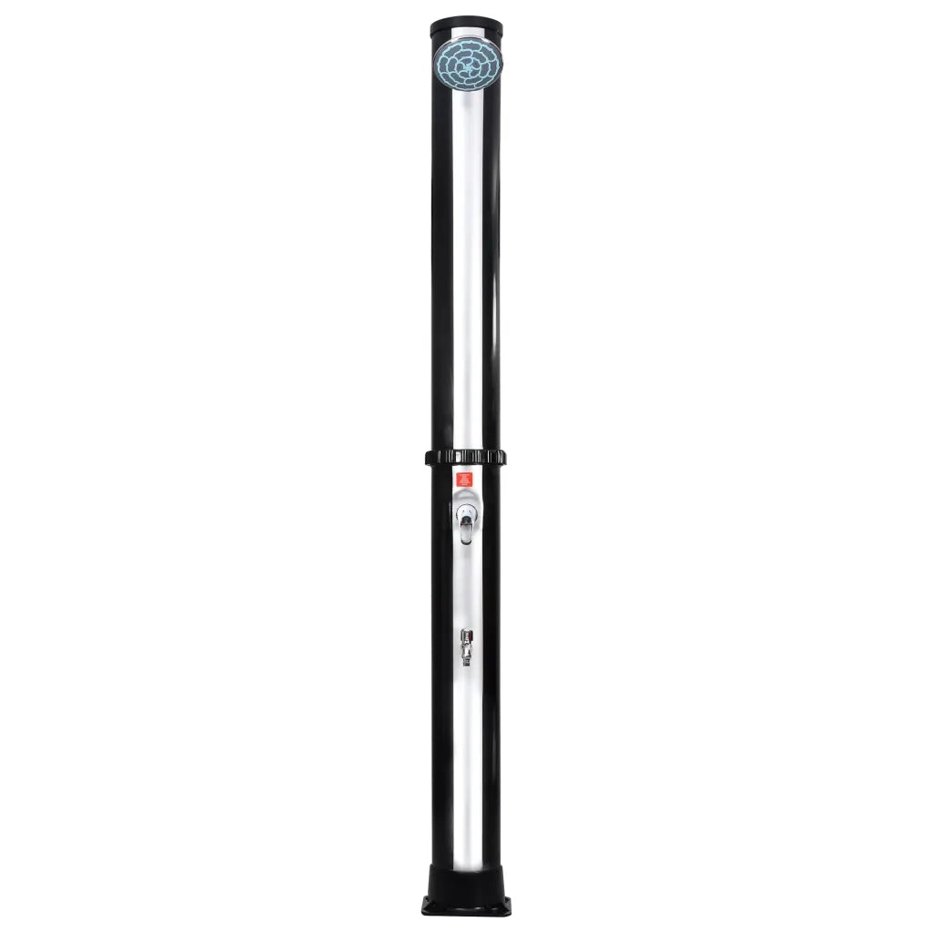 Doccia Solare da Giardino con Soffione e Rubinetto 40 L cod mxl 41233