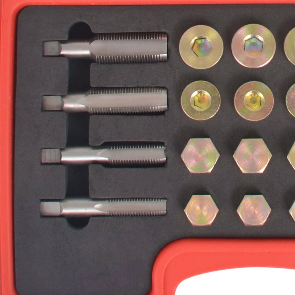 Kit di riparazione del tappo di scarico dell'olio da 64 pezzi 02_0004253