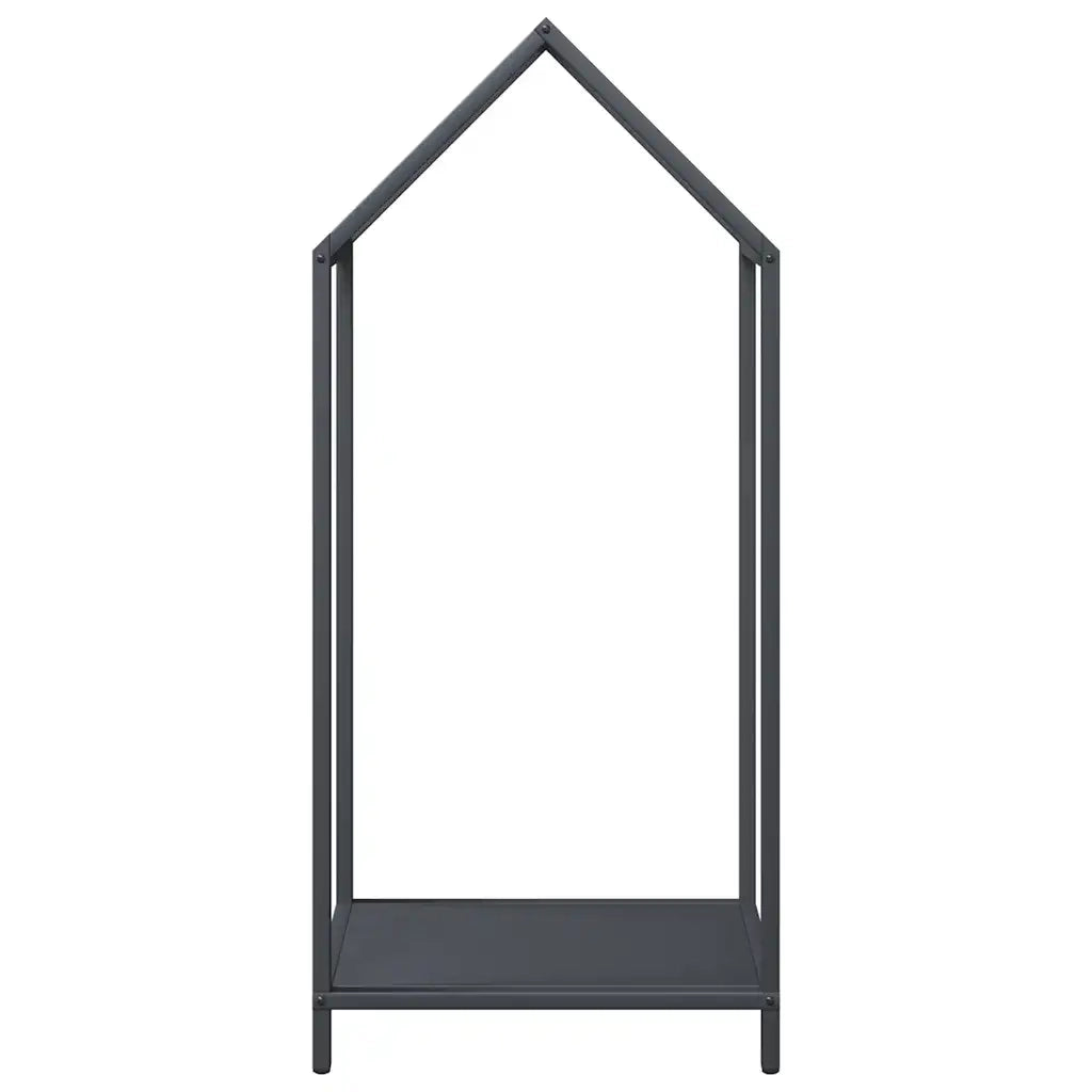 Rastrelliera per Legna da Ardere Antracite 40x25x90 cm CFW2685202