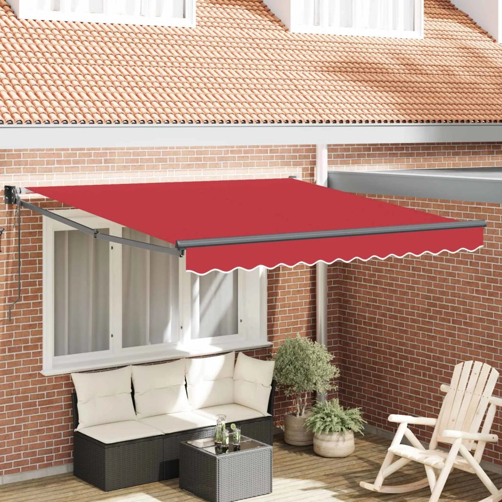 Tenda da Sole Rosso 300 x 250 x 165 cm Poliestere 3330152
