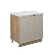Vicco Base lavello GrigioBeige 80 cm , PL Marmo