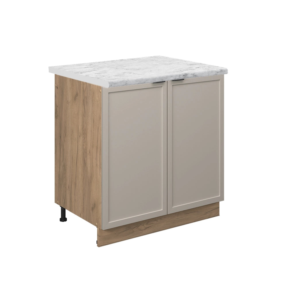 Vicco Base lavello GrigioBeige 80 cm , PL Marmo