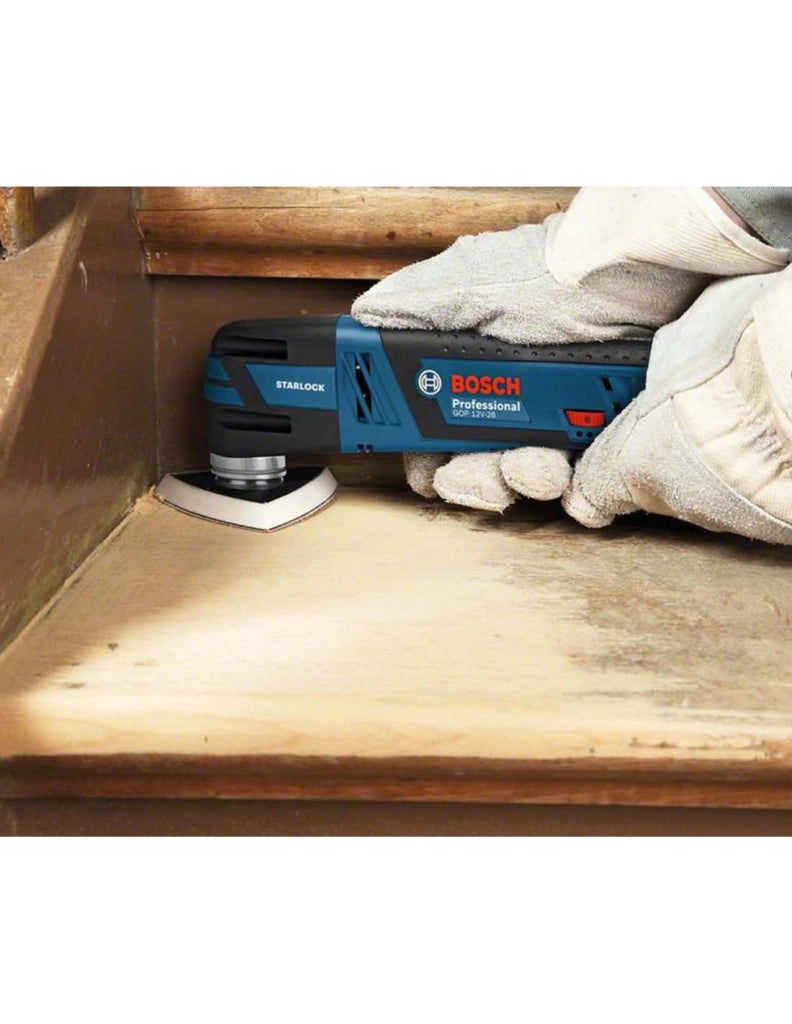 Utensile Multifunzione BOSCH GOP 12V-28 (2 x 3,0 Ah + GAL12V-40 + L-Boxx 102)