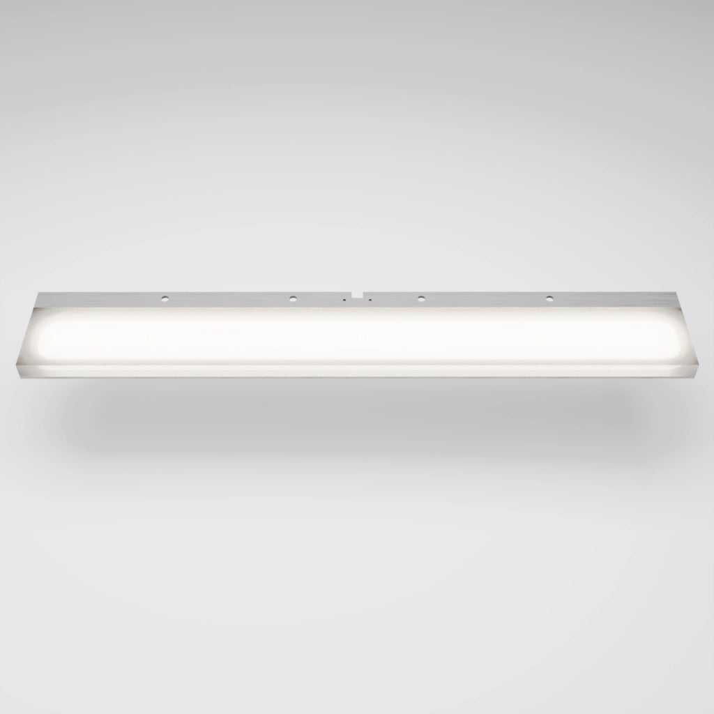 Applique led universale 40cm in alluminio satinato per cornice | Wezen