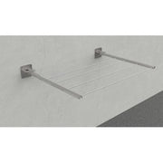 STENDINO A MURO PIEGHEVOLE 714 MINUTEX - ACCIAIO ZINCATO CM 60 CF=PZ 2- 1 confezioni