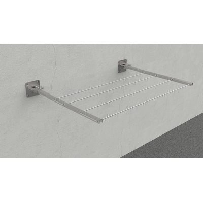 STENDINO A MURO PIEGHEVOLE 714 MINUTEX - ACCIAIO ZINCATO CM 60 CF=PZ 2- 1 confezioni