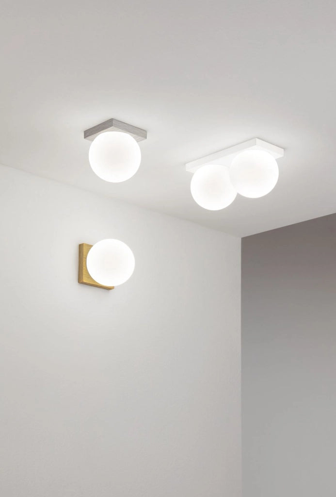 plafoniera in alluminio bronzo Dot LED 16W 3000K CRI?90 220-240V 50/60Hz 1633Lm
