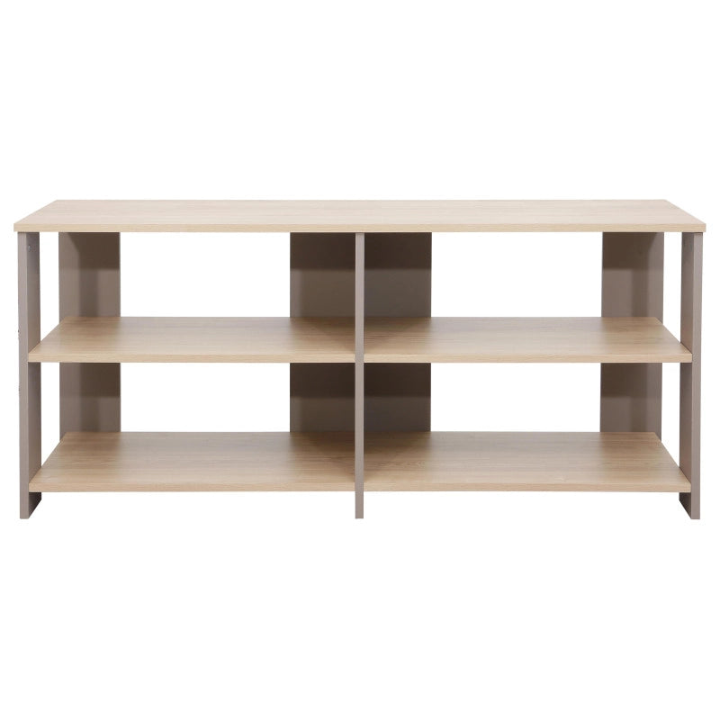 Porta Tv Baez 120x40x54 Cm Naturale E Tortora