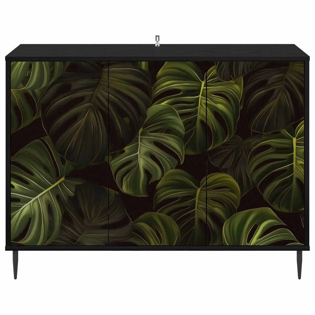 Credenza ELBURG Rovere Nero 102 x 33 x 76 cm 8006973