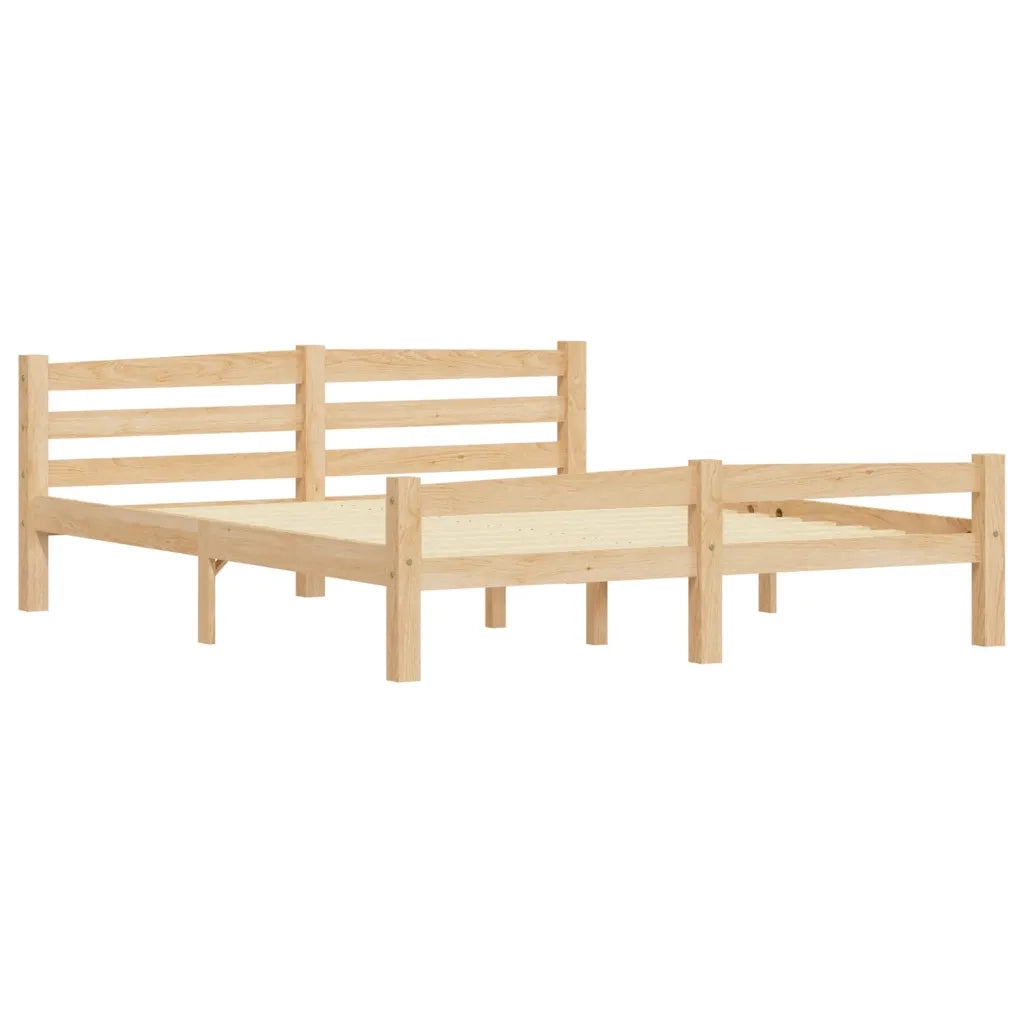 Giroletto senza Materasso 160x200 cm in Legno Massello di Pino