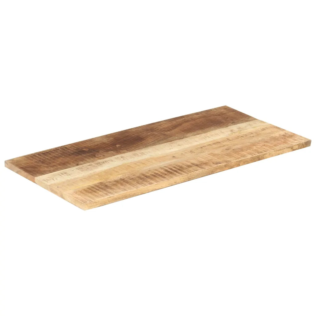 Piano Tavolo in Legno Massello di Mango 25-27 mm 100x60 cm cod mxl 55532