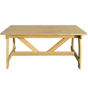 Tavolo da Giardino 150x74x75 cm in Legno di Pino Impregnato 41962