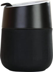 Mokka in Ceramica - Con Coperchio e Coperchio in Silicone - Resistenti alle Cadute - 12 oz - Per Uso Esterno - Resistenti al Lavastoviglie