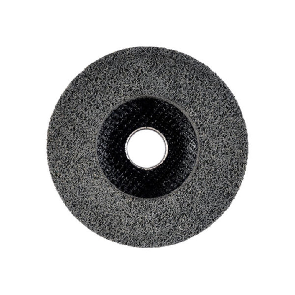 DISCO COMPRESSO PER SATINATURA E LUCIDATURA FERRO ACCIAIO MEDIO Ø115×22,23mm IMA DPCS MEDIUM