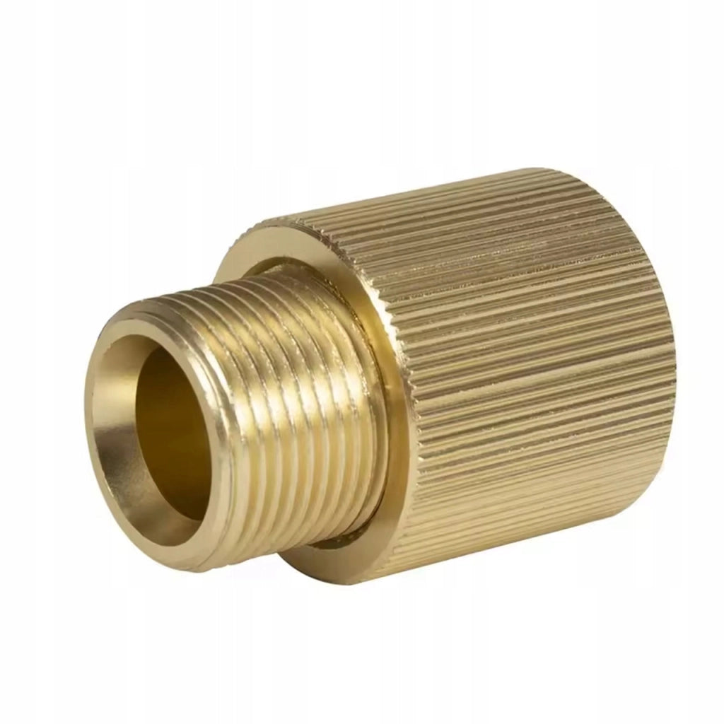 Adattatore Riduzione in Ottone M22-G1/2 BSP – Compatibile con Idropulitrici Karcher, Nilfisk