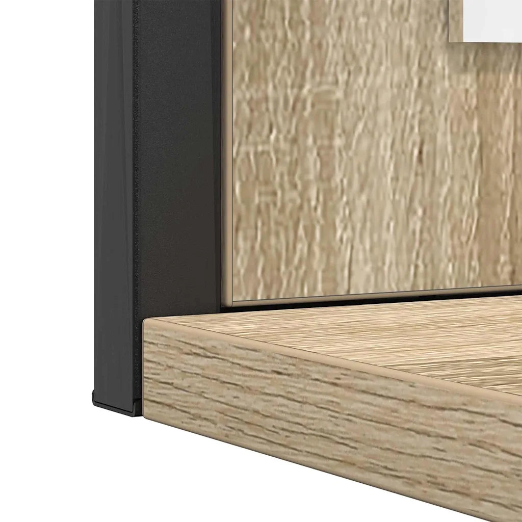 Set di mobili per il Bagno | Armadio da bagno 3 pz Marrone Legno multistrato