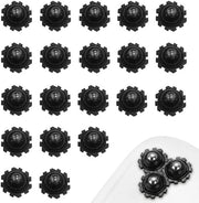 Pacchetto di 20 ruote a goccia per mobili, piccoli piani di ruote, ruote a goccia divisibili, autoadesive, ruote mini universali girevoli 360°, ruote di sterzata per piccoli mobili, macchine da caffè, scatole di conservazione