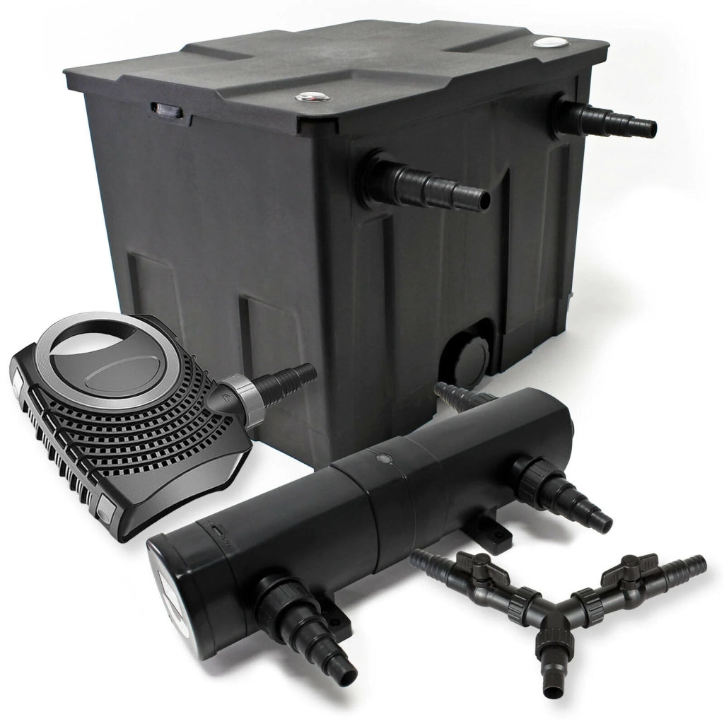 Kit di filtrazione per laghetto da 12000 litri sterilizzatore da 24 watt pompa da 70 watt 16_0000893