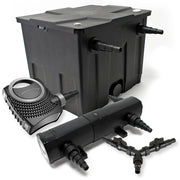 Kit di filtrazione per laghetto da 12000 litri sterilizzatore da 24 watt pompa da 70 watt 16_0000893