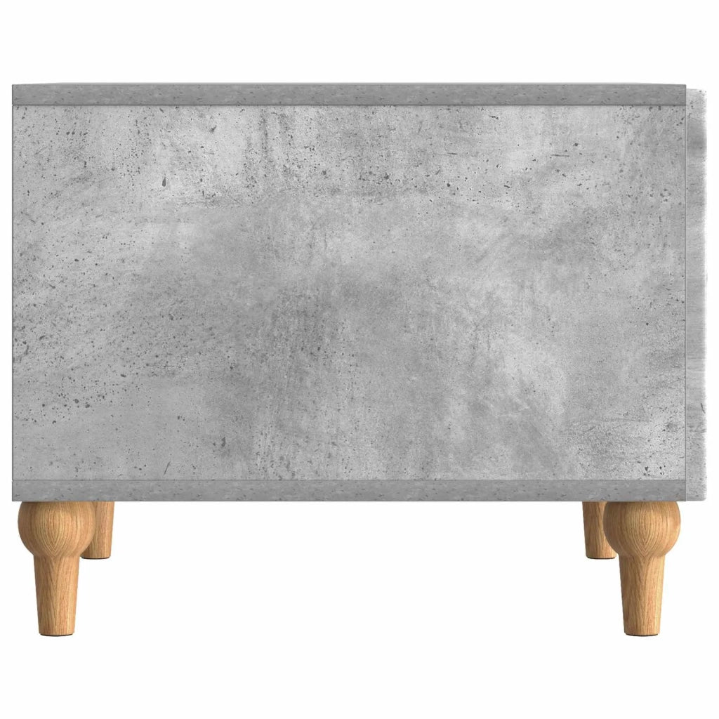 Tavolino da salotto con cassetto Grigio Cemento 49 x 50 x 40 cm