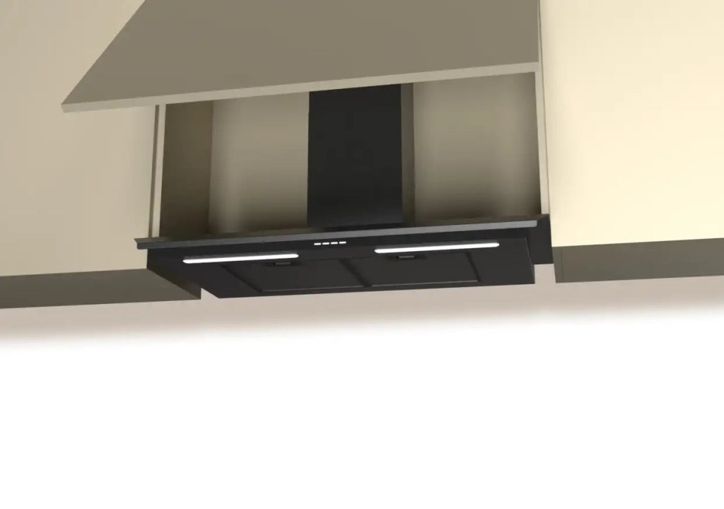 CAPPA LIVING - IN  cm 45 - NERA - 700 m3/h