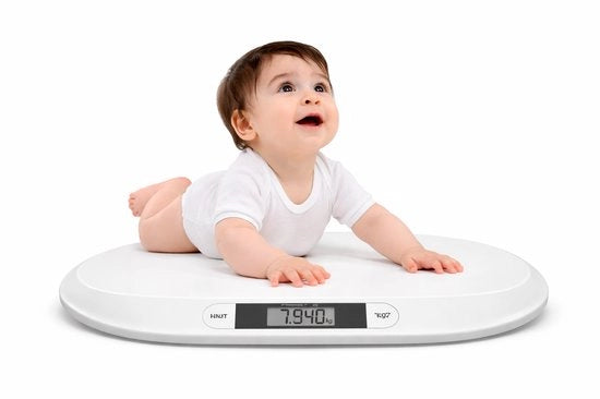 Pianeta della Vita Bilancia per Bambini - Bilancia per Animali - Multifunzionale - Materiale ABS - fino a 20 KG - Alta Precisione - Bianco